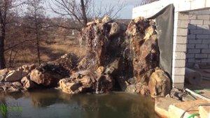 Водопад на участке с. Красное