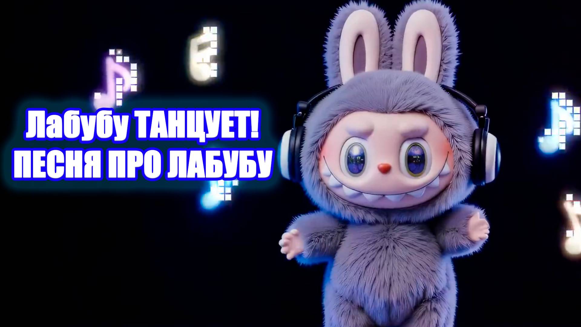 ЛАБУБУ ТАНЦУЕТ! ДЕТСКИЙ КЛИП С ЛАБУБУ! ВЕСЕЛЫЙ ТАНЕЦ И ПЕСЕНКА ЛАБУБУ!