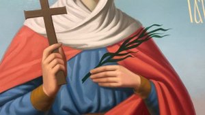 80.Написание пальмовой ветви.Живопись маслом.Икона Муч