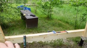 Беседка своими руками. Обвязка. Лаги. Часть 1.