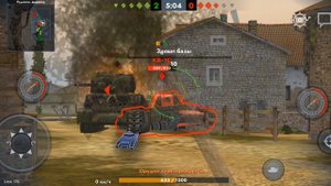 начало пути по миру Tanks Blitz.