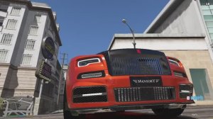 #$Rolls-Royce #Mansory #Ghost #Mansory мощный красивый и стильный кабриолет и прыжок в #GTA5