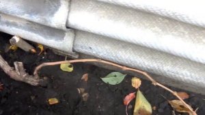 Каркас под виноград , подготовка к зиме