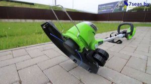 Greenworks G40LT30 триммер на АКБ