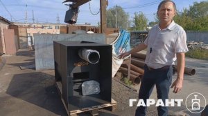 Коммерческая банная печь ООО "ГАРАНТ" до 60 кубов