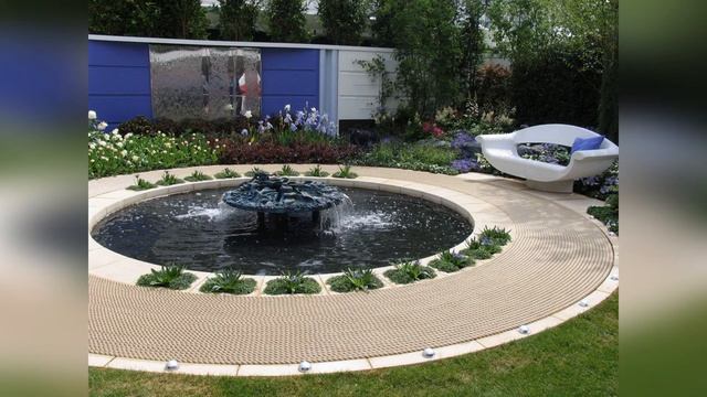 Декоративный фонтан освежит и украсит любой загородн? смотреть онлайн