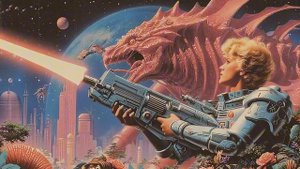 Laser Valkyrie in Neon City ｜ 80s Synthwave & Retrowave Mix ｜ Night Drive ｜ Focus & Chill