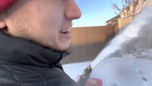 СНЕГОУБОРОЧНАЯ МАШИНА a-ipower AS617LE , тест, запуск с генера