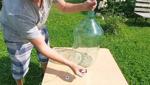 Умывальник рукомойник своими руками из стеклянной бу?