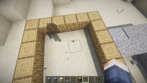 Как построить красивый огород в майнкрафте.