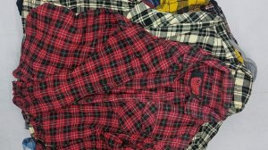 38826 Рубашки мужские тёплые фланель (83242), секонд (cream), Дубай, 1 пак, ~24.6 кг, 11.95€/кг, ~73