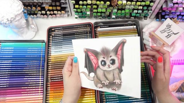 Обзор на карандаши Caran D`Ache Pablo смотреть онлайн