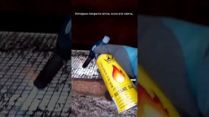 Обработка огнем крольчатника в теплице