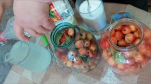 маринованные лесные яблоки Ранетки