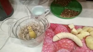 Вкусный и полезный завтрак из проростков риса и пшени?