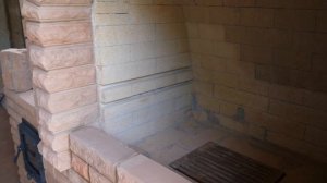 Построил печь-мангал из старого советского кирпича // ?