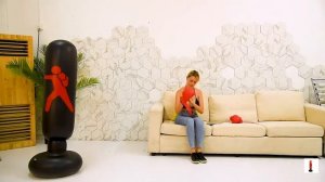 Надувная боксерская груша для детей и взрослых, напол?