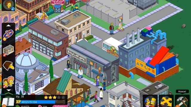 (#20) Прохождение Simpsons Tapped Out смотреть онлайн