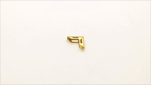 Уголок L1295 G 100 (Цвет: золото) (Упаковка: 100 шт.)