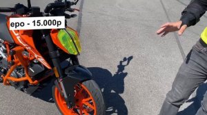 Обзор KTM Duke 390 Топ для новичка тест-драйв тюнинг разгон