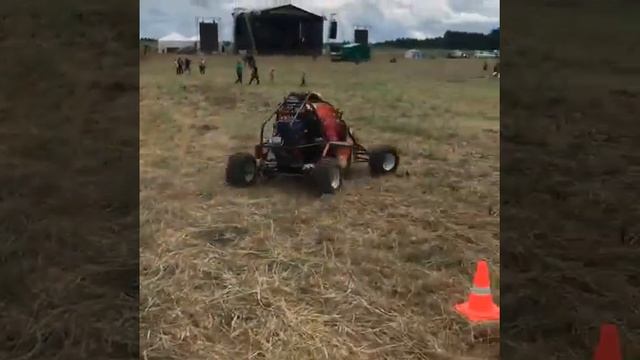 Минибагги «НЕВА» на байк-рок фестивале «Взлетная Поло смотреть онлайн