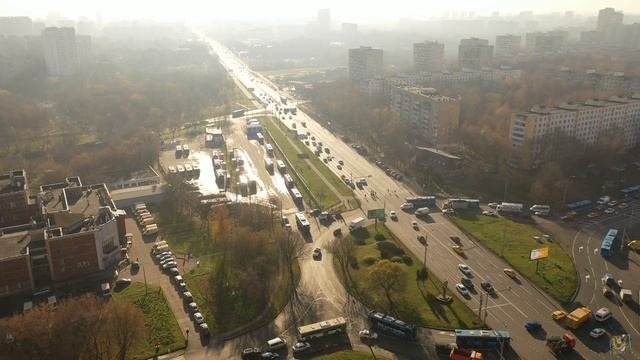 МКАД строительство развязки с Осташковской улицей и А