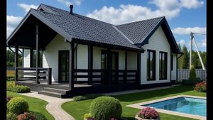 Строительство и продажа готовых блочных домов в деревне Рождествено Калужской области.