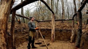 ЗЕМЛЯНКА В ЛЕСУ своими руками | Лисья нора