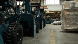 Производство снегоуборщиков STEVIMAN в России. Короткое в