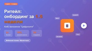 ЛМС для магазинов техники: кейс сокращения адаптации до 1.5 недель
