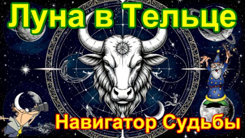 Луна в Тельце