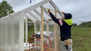 ТЕПЛИЦА СВОИМИ РУКАМИ от А до Я – ВСЁ в одном видео!