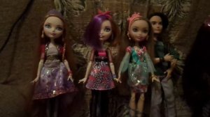 2Обзор на всех моих кукол Эвер Афтер Хай