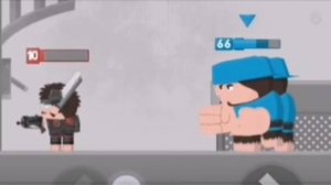 Здоровяки против боссов в Clone Armies.