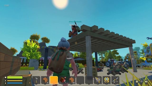 👵 БАБКЕ СТРОЯТ НАВЕС над КОСТРОМ 🔥 МУЛЬТИК в Scrap Mechanic смотреть онлайн