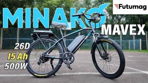 Электровелосипед MINAKO MAVEX - за 42900 р. легкий, стильный!