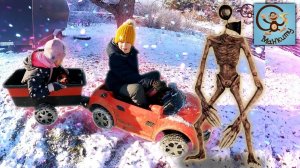 Манкиту играют в прятки с Сиреноголовый.