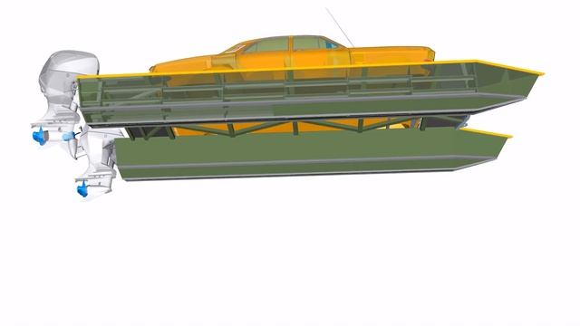 500 лошадей и 120 км/ч по воде - Уникальная машина СССР - Во смотреть онлайн