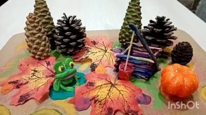 Простая поделка в детский сад осень своими руками осе?