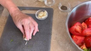 Помидоры по-Корейски за 5 минут! Просто, быстро и очень