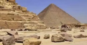 ... Как строили пирамиды в Древнем Египте...