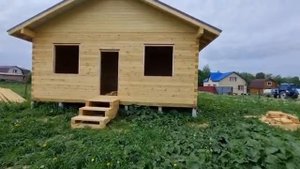 Обзор на строительство дома из бруса по индивидуально