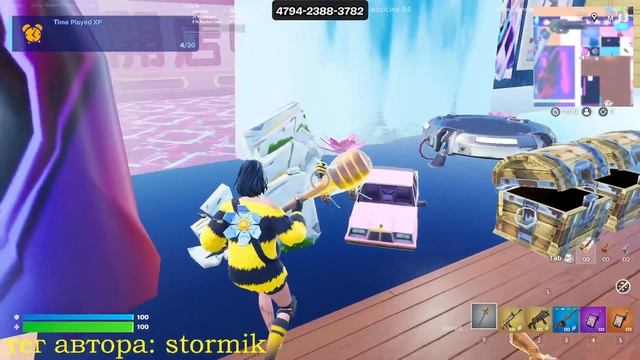 ОБЗОР СТАРТОВОГО НАБОРА "ПЧЕЛИНАЯ ЦАРИЦА" В FORTNITE! смотреть онлайн