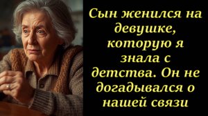 Сын женился на девушке, которую я знала с детства. Он не догадывался о нашей связи