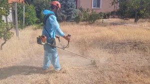 Мотокоса хольцформа фс 250 аналог Stihl fs250 косим сухую тр?