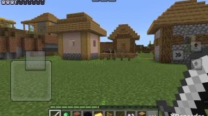 Деревня в которой я уже довольно прокачан Minecraft