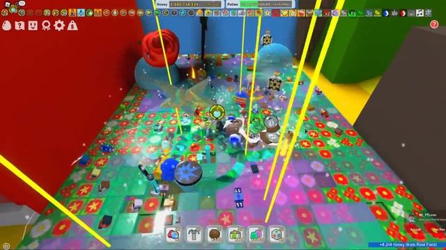 Достал очень редкий амулет в Bee Swarm Simulator смотреть онлайн