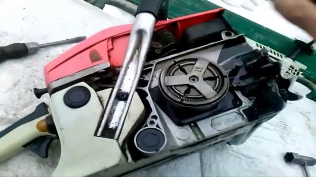 Как снять сцепление на бензопиле. смотреть онлайн