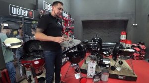 Обзор угольного гриля Weber Kettle Plus 47 см