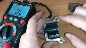 #Мотокоса. Какой стороной ставить катушку зажигания, ?